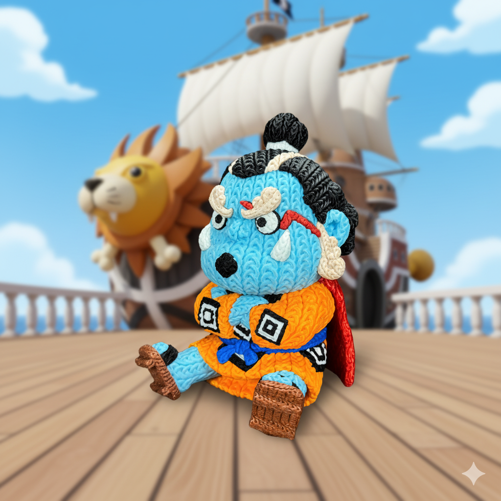 Figurine Jinbe Crochet / Knitted Jinbe