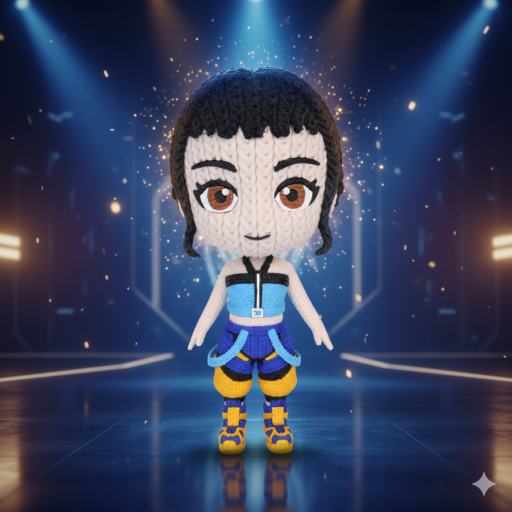 Figurine Zoey Crochet / Knitted Zoey