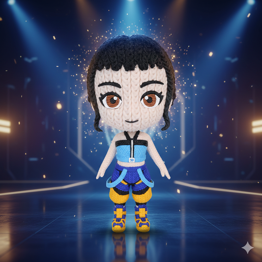 Figurine Zoey Crochet / Knitted Zoey