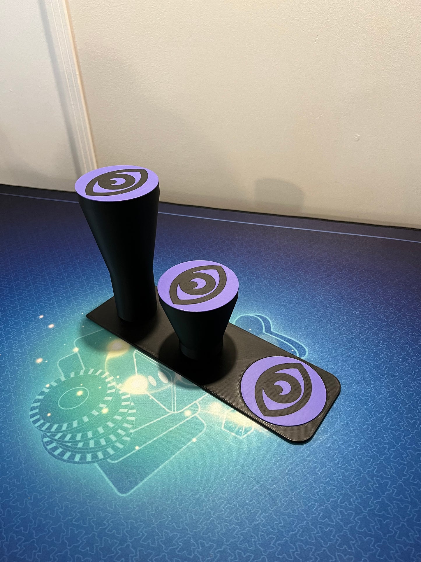 Support triple pour pokéballs + énergies par 3