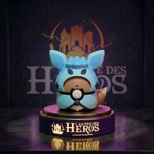 Evoli poncho Givrali / Eevee Glaceon poncho