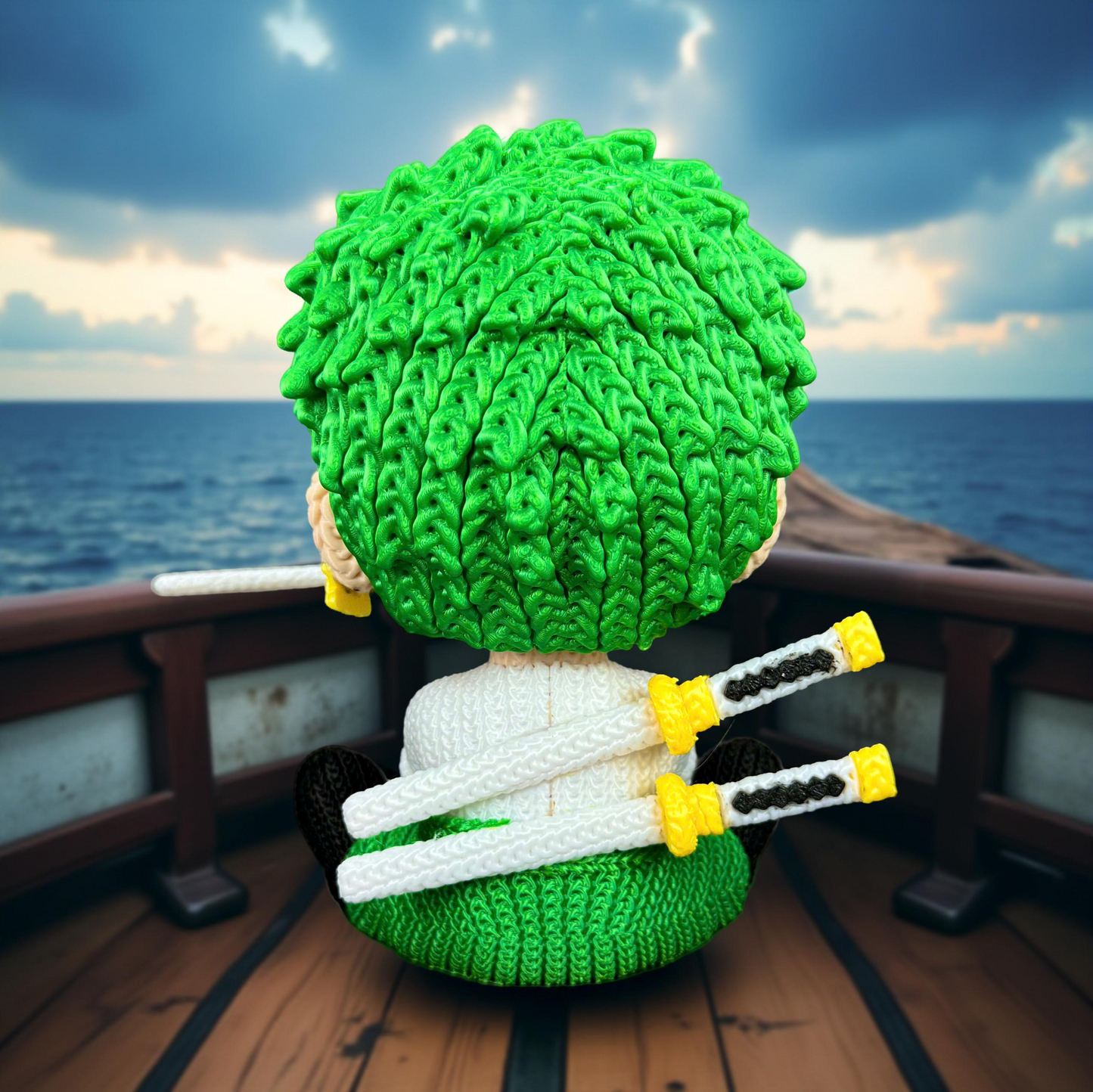 Figurine Zoro Crochet / Knitted Zoro