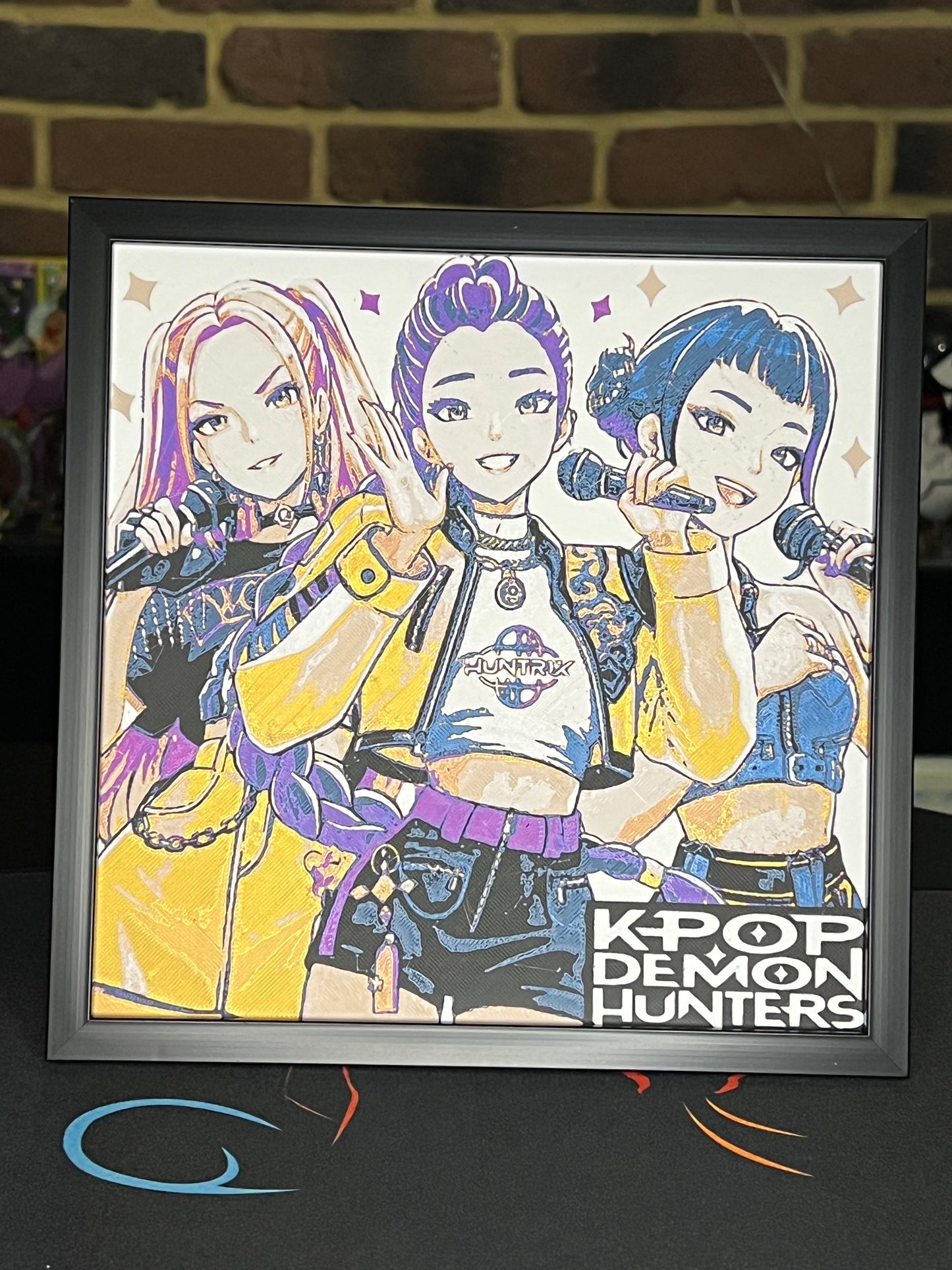 Cadre K-Pop Demon Hunter - Trio