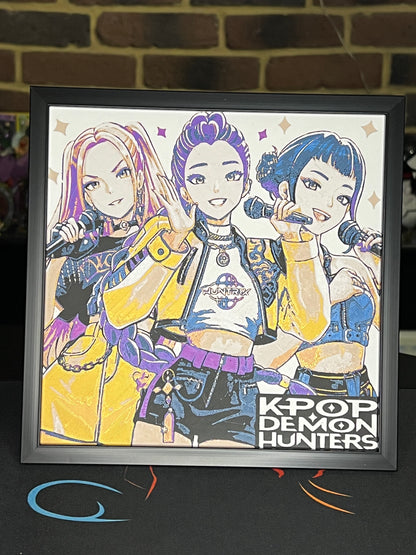 Cadre K-Pop Demon Hunter - Trio