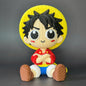 Figurine Luffy Crochet / Knitted Luffy