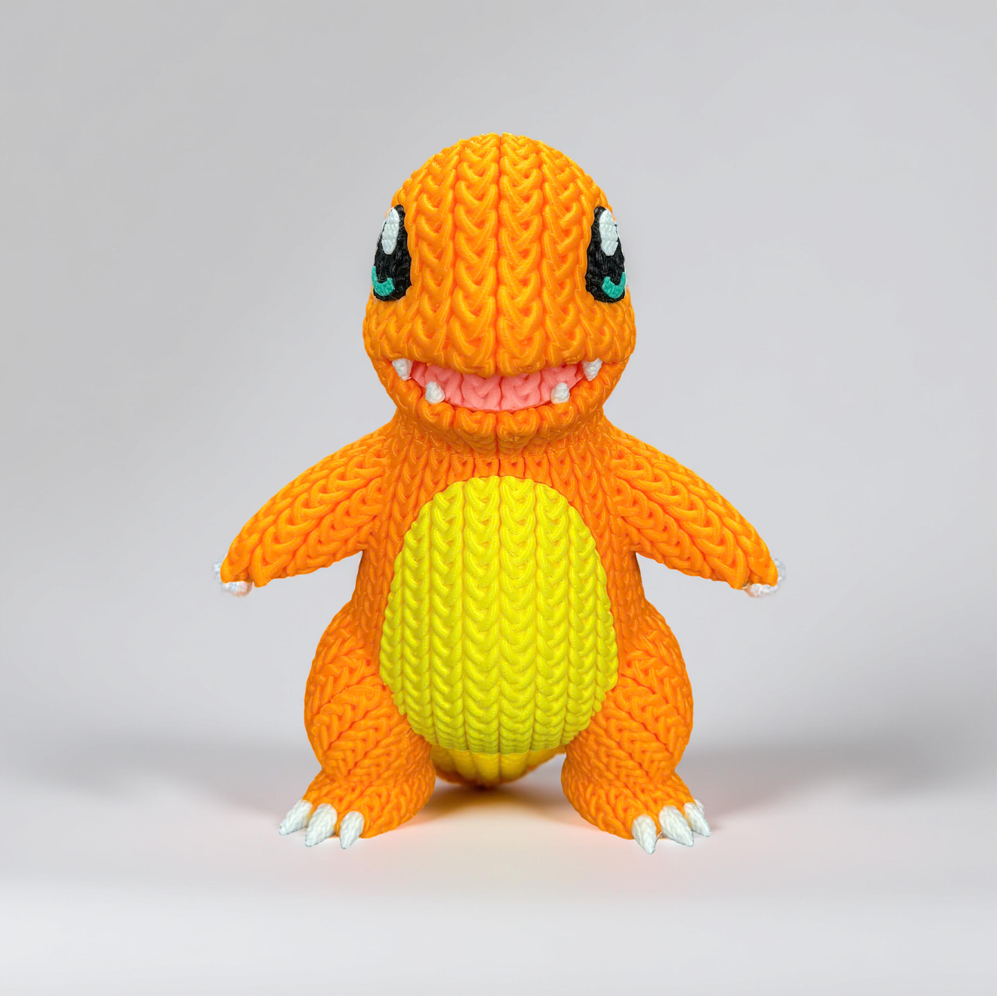 Figurine Salamèche Crochet / Knitted Charmander