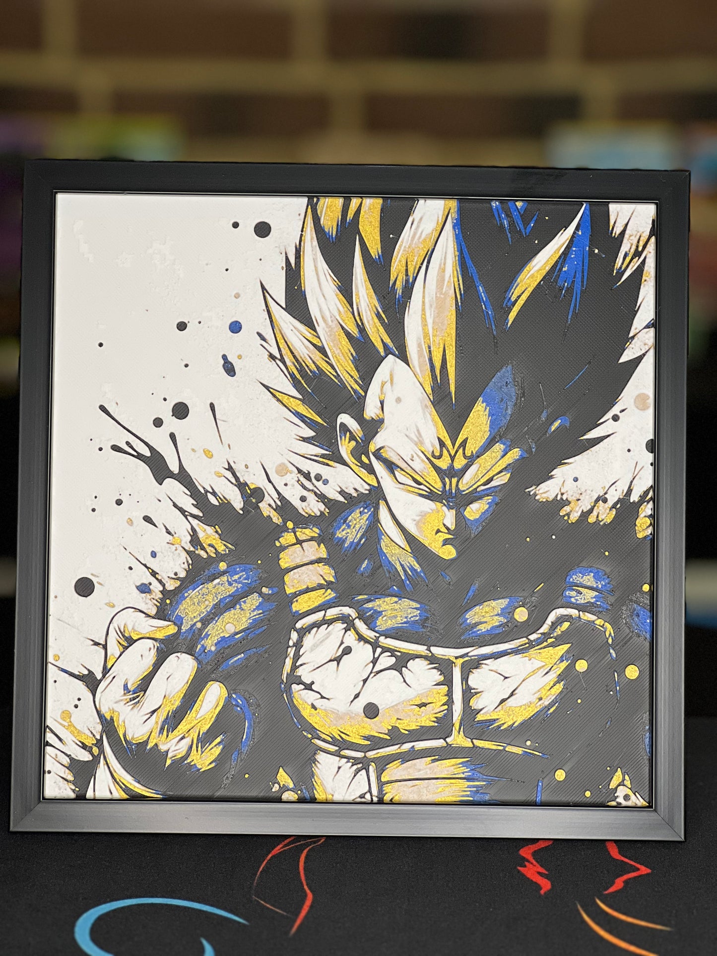 Cadre Majin Vegeta Dragon ball