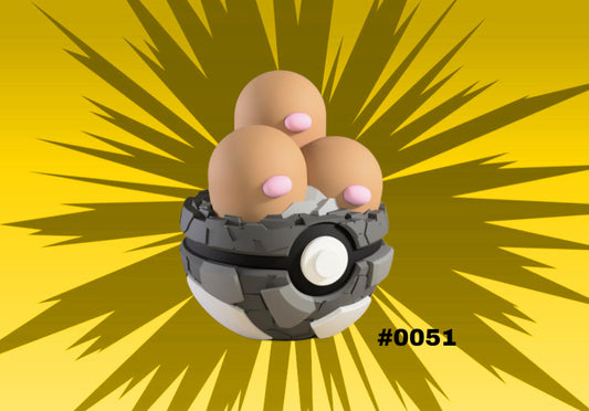 Pokeball Triopikeur / Dugtrio