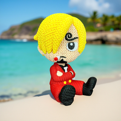 Figurine Sanji Crochet / Knitted Sanji