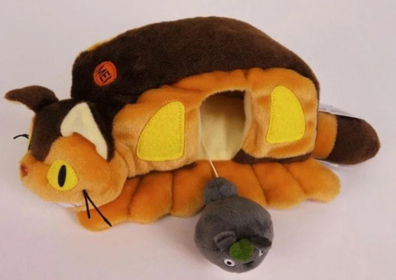 GHIBLI - Mon voisin Totoro - Peluche Chatbus maison - 24cm