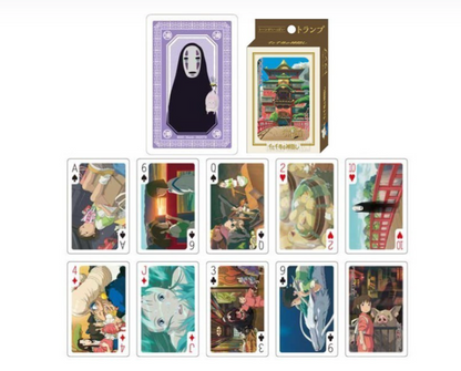 GHIBLI - Le voyage de Chihiro - Jeu de cartes à jouer (54 cartes)