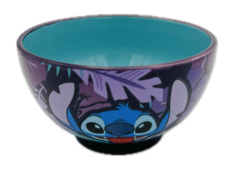 DISNEY - Stitch Purple Flower - Bol Céramique en Gift Box - 600ml