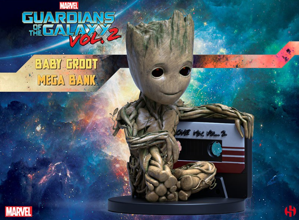 MARVEL - Les Gardiens de la galaxie - Tirelire bébé Groot - 25cm