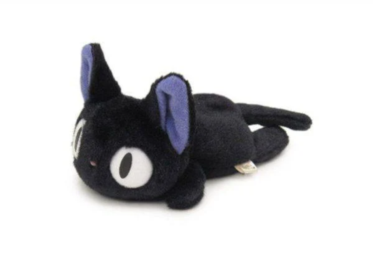 GHIBLI - Kiki la petite sorcière - Peluche Beanie Jiji Fluffy 15 cm