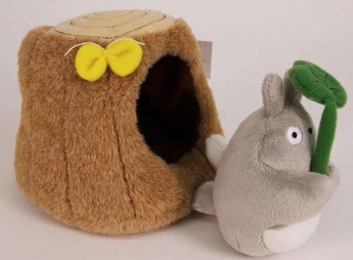 GHIBLI - Totoro Tree Trunk - Peluche 10cm