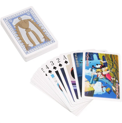 GHIBLI - Le château dans le ciel - Jeu de cartes à jouer (54 cartes)