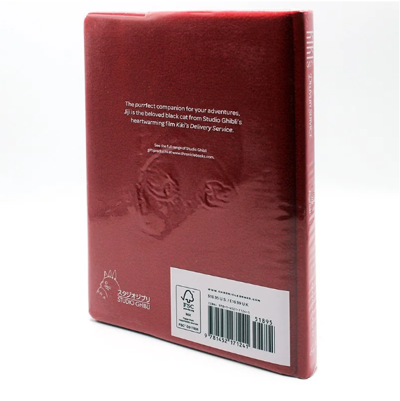 GHIBLI - Kiki la petite sorcière - Carnet Feutrine JiJi
