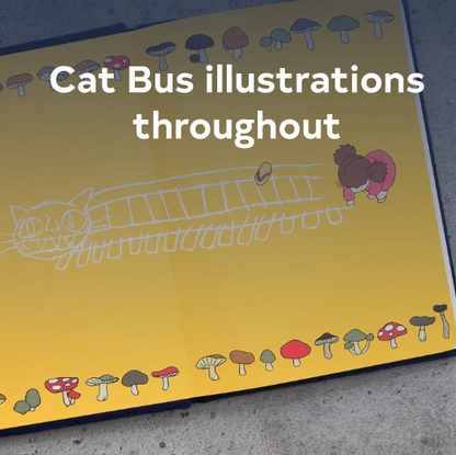 GHIBLI - Mon voisin Totoro - Carnet Feutrine Chatbus
