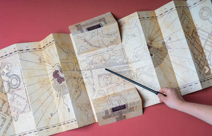 HARRY POTTER - Carte du Maraudeur - Carte