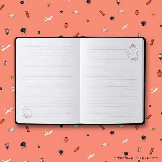 GHIBLI - Le voyage de Chihiro - Carnet feutrine Kaonashi Sans visage