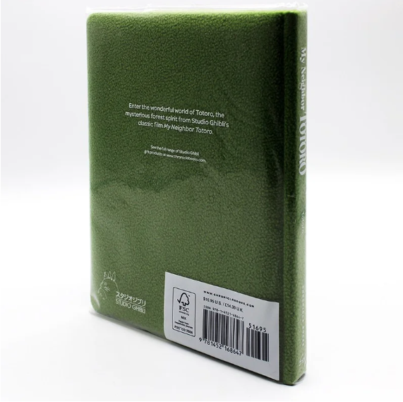 GHIBLI - Mon Voisin Totoro - Carnet feutrine Totoro parapluie