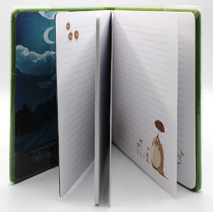 GHIBLI - Mon Voisin Totoro - Carnet feutrine Totoro parapluie