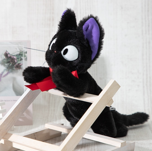 GHIBLI - Kiki la petite sorcière - Peluche Jiji allongé 46cm