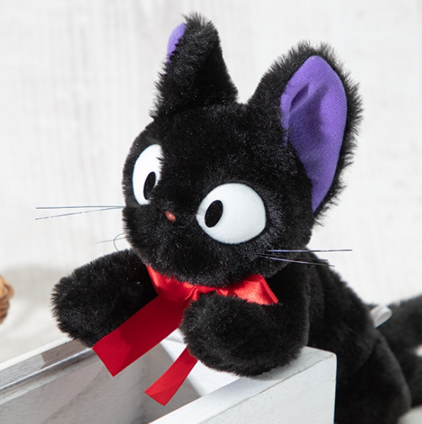 GHIBLI - Kiki la petite sorcière - Peluche Jiji allongé 46cm