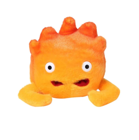 GHIBLI - Le château ambulant - Peluche Calcifer 14cm