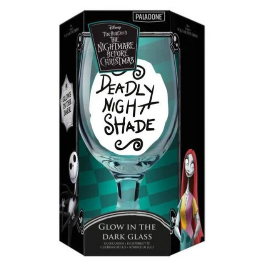 DISNEY - L'étrange noël de Mr Jack - Verre phosphorescent Deadly Night Shade 350ml