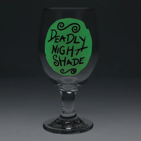 DISNEY - L'étrange noël de Mr Jack - Verre phosphorescent Deadly Night Shade 350ml