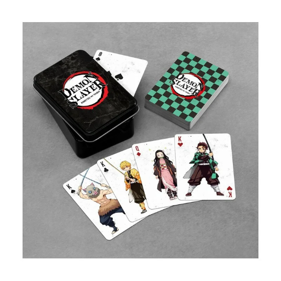 DEMON SLAYER - Jeu de cartes à jouer Demon Slayer