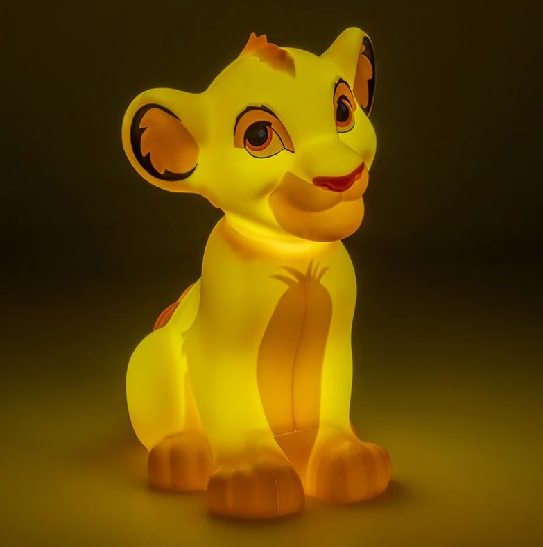 DISNEY - Simba - Lampe Le Roi Lion 3D 17.5cm