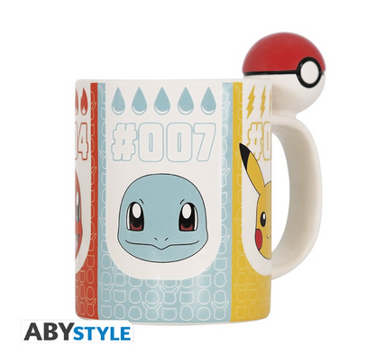 POKEMON - Mug 3D anse - Pokéball