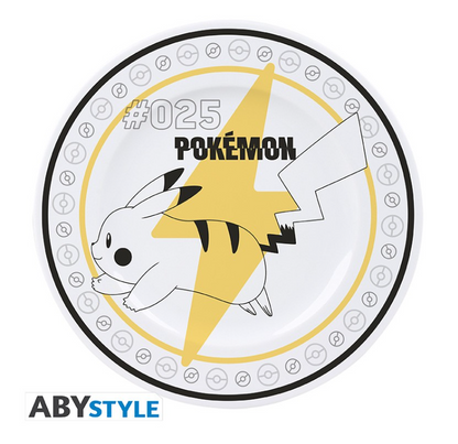 POKEMON - Set de 4 Assiettes - Starters + Pikachu
