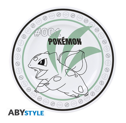 POKEMON - Set de 4 Assiettes - Starters + Pikachu