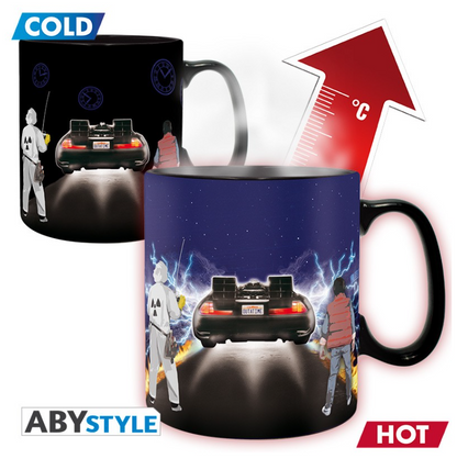 RETOUR VERS LE FUTUR - Mug Heat Change - 460 ml Time Machine