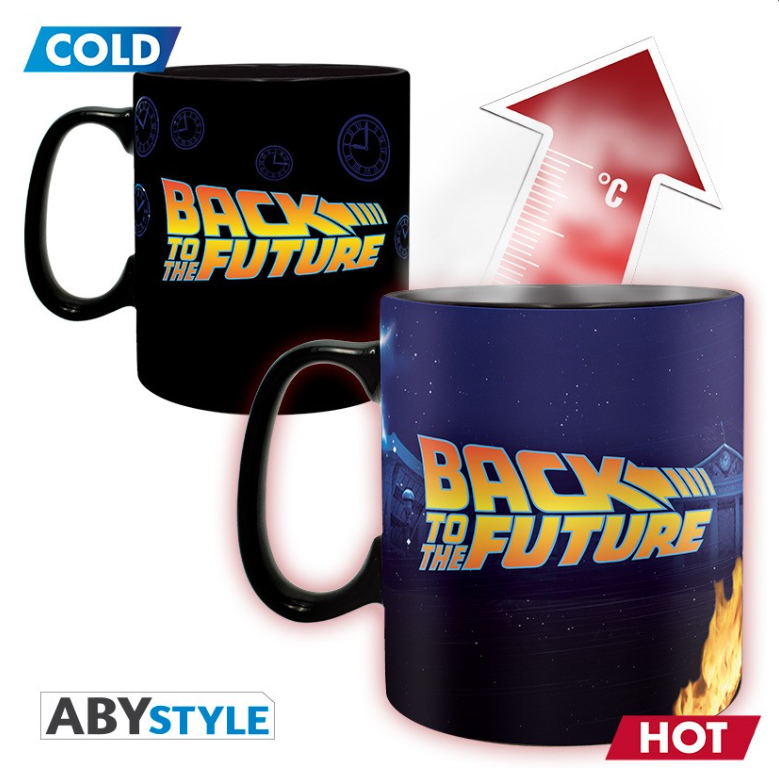 RETOUR VERS LE FUTUR - Mug Heat Change - 460 ml Time Machine