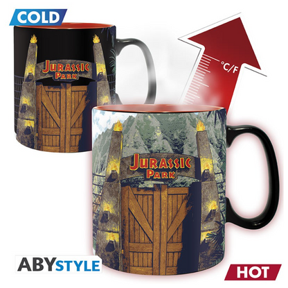 JURASSIC PARK - Mug Heat Change - 460 ml - Porte -