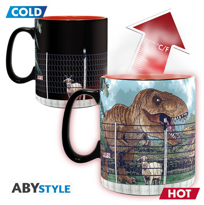 JURASSIC PARK - Mug Heat Change - 460 ml - Porte -