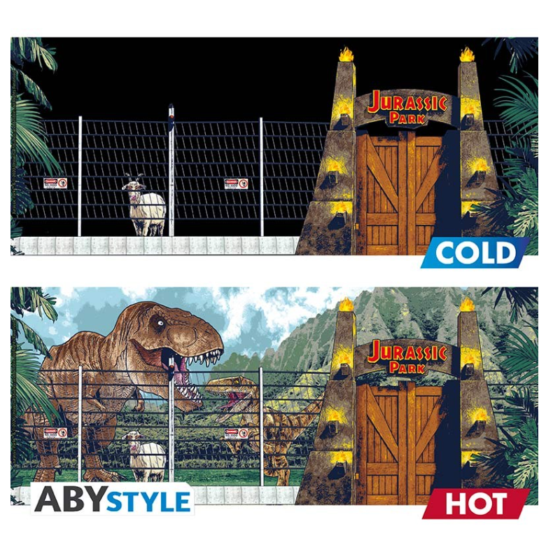 JURASSIC PARK - Mug Heat Change - 460 ml - Porte -
