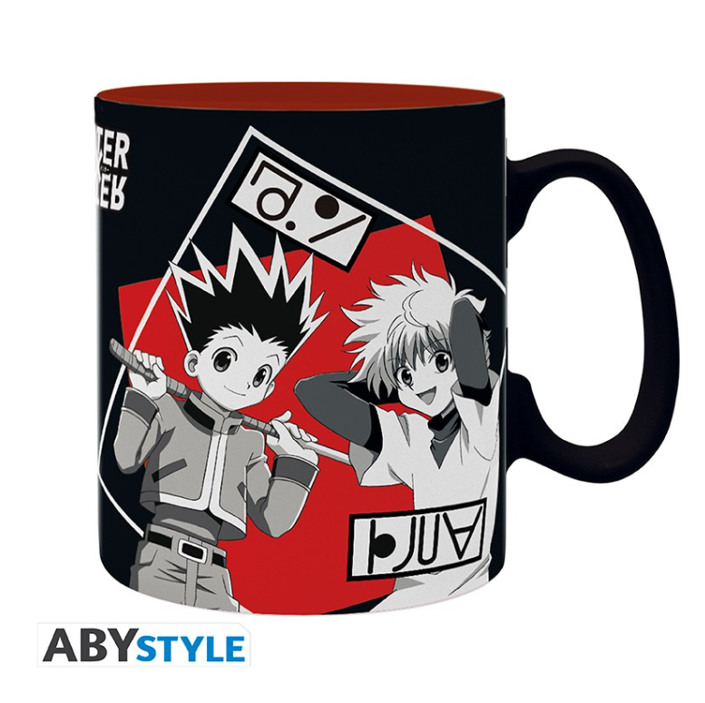HUNTER X HUNTER - Mug - 460 ml - Groupe Gon - avec boîte