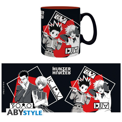 HUNTER X HUNTER - Mug - 460 ml - Groupe Gon - avec boîte