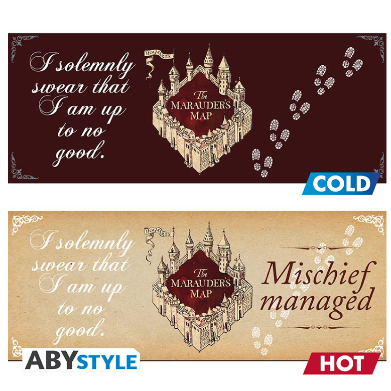 HARRY POTTER - Mug Heat Change - 320 ml - Je jure solennellement