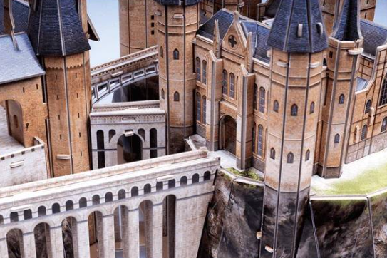 Harry Potter - Puzzle 3D modèle Kit - Le château de Poudlard