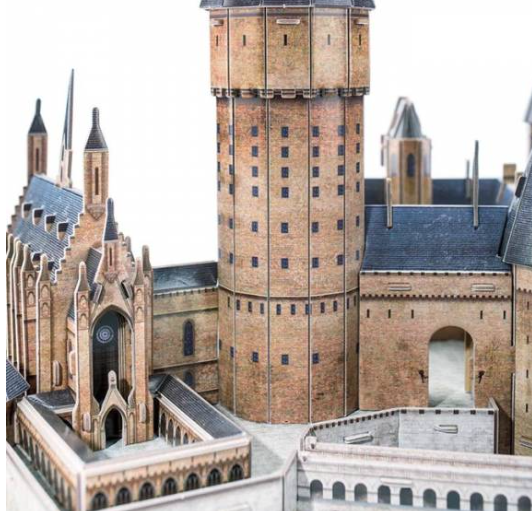 Harry Potter - Puzzle 3D modèle Kit - Le château de Poudlard