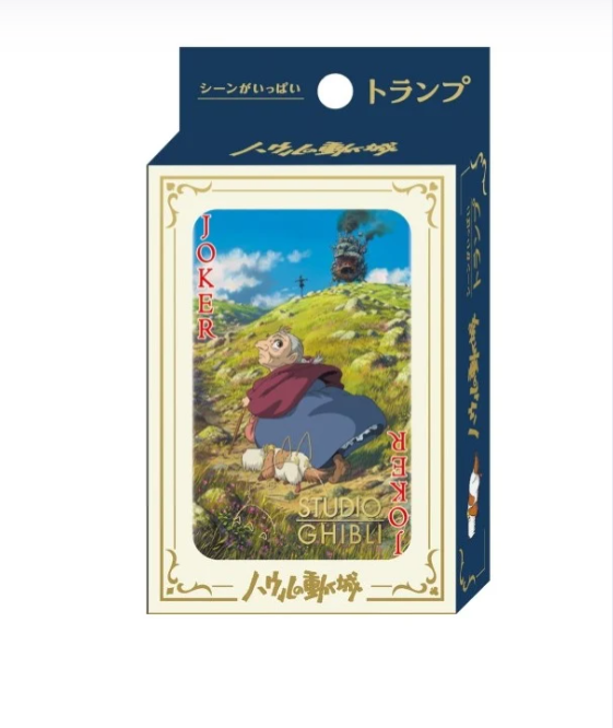 GHIBLI - Le Château ambulant - Jeu de cartes à jouer (54 cartes)
