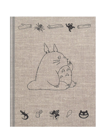 GHIBLI - Grand carnet de croquis toilé Totoro