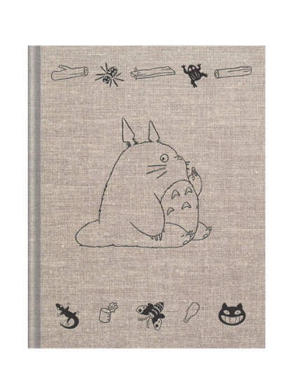 GHIBLI - Grand carnet de croquis toilé Totoro
