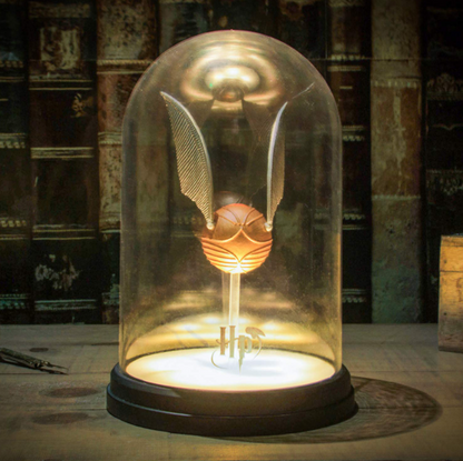 HARRY POTTER - Lampe Vif d'Or sous cloche